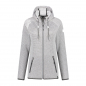 KLELVIK GLORIA Fleecehoodie in grau