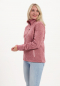 KJELVIK Damen Strick Fleecejacke JUUL pink