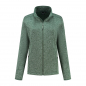 KJELVIK Damen Strick Fleecejacke NICOLE GREEN