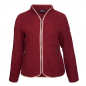 PINEA DAMEN SHERPA WINDBLOCKER JACKE IINA in dunkelrot