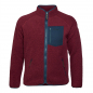 PINEA Herren Sherpa Windblocker Jacke PASI Farbe DUNKELROT