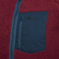PINEA Herren Sherpa Windblocker Jacke PASI Farbe DUNKELROT