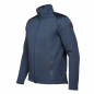 PINEA Herren Strickfleece Jacke JANI in DUNKELBLAU