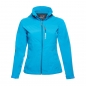 PINEA Damen mehrlagige Regenjacke ANJA Farbe HAWAIIAN BLAU