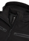 RENS wattierte Wintersoftshell Jacke in schwarz