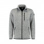 KJELVIK Herren Fleecejacke Winter Silvester grey