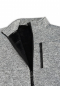 KJELVIK Herren Fleecejacke Winter Silvester grey