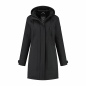 Tamar Wintermantel Softshell SCHWARZ