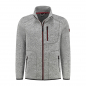 KJELVIK Herren Strick Fleecejacke Teun grey