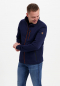 KJELVIK Herren Strick Fleecejacke Teun navy