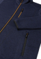 KJELVIK Herren Strick Fleecejacke Teun navy