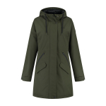 KJELVIK DIDI Damen Wintermantel in olive