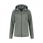 KJELVIK Damen Fleecejacke Winter Eloise green