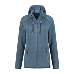 KLELVIK GLORIA Fleecehoodie in blau